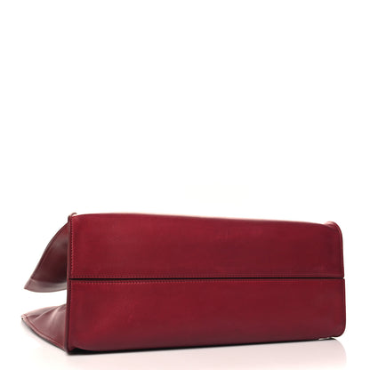 The Row Polished Saddle Calfskin Alexia Bag Amaranto 5 of 12