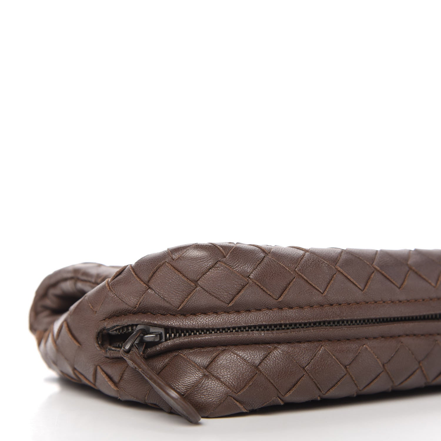 Bottega Veneta Nappa Intrecciato Small Chain Crossbody Ebano 8 of 9