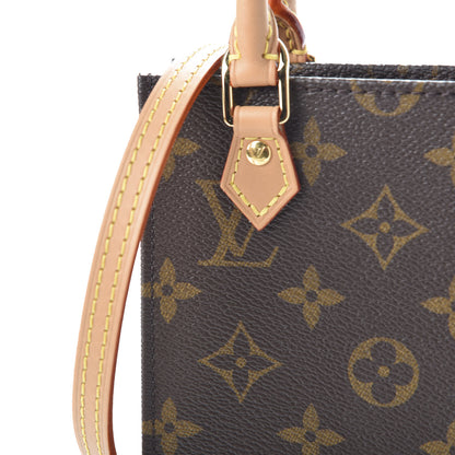 Louis Vuitton Monogram Petit Sac Plat 9 of 10