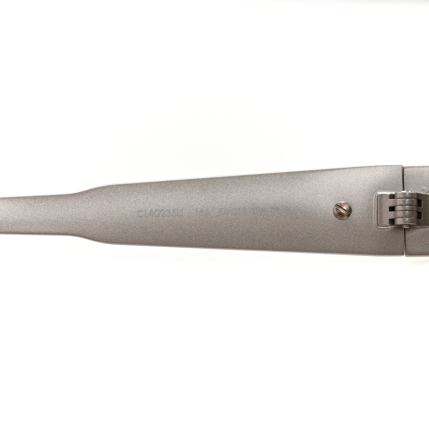 Metal Triomphe 01 Sunglasses CL40235U Silver Smoke