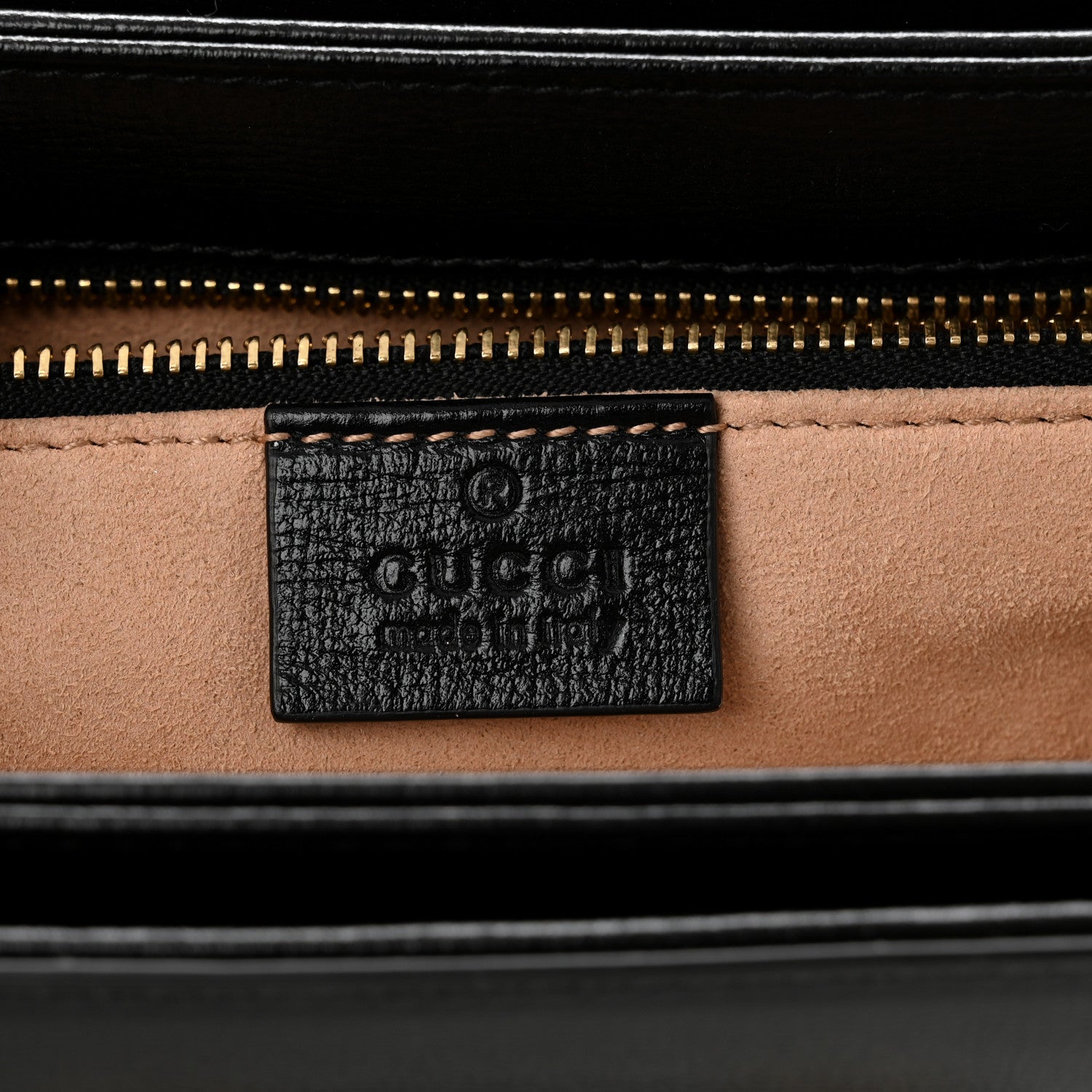 Gucci Azalea Calfskin Horsebit 1955 Shoulder Bag Black 6 of 10