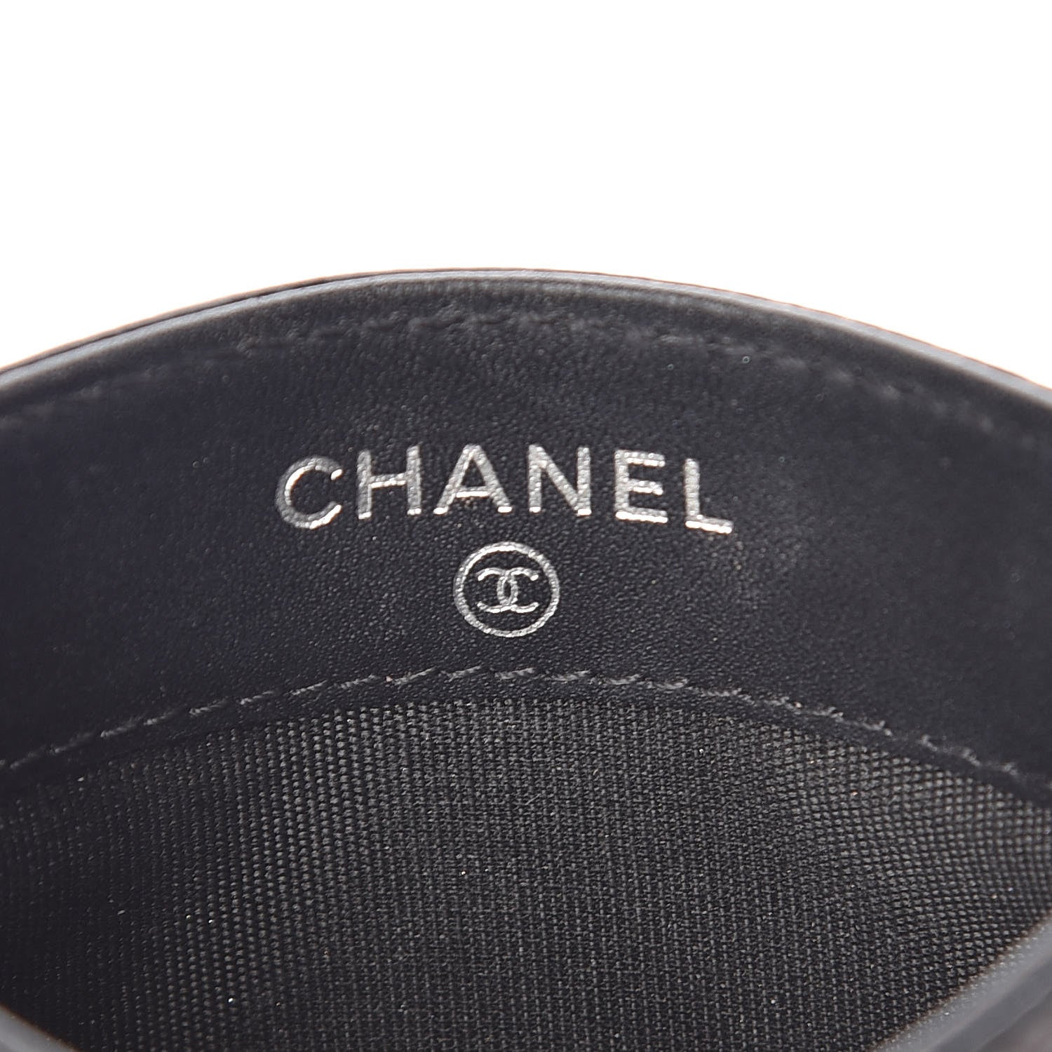 Chanel Caviar Timeless CC Card Holder Black 6 of 15
