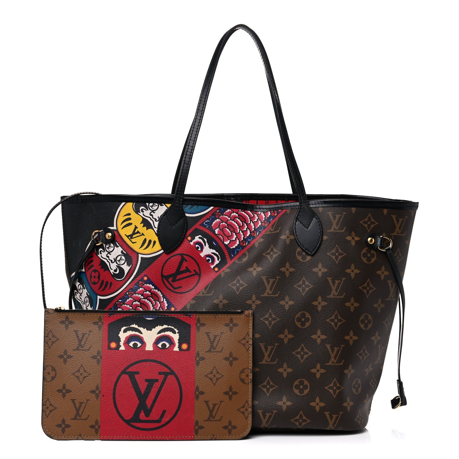 Louis Vuitton Monogram Kabuki Neverfull MM 1 of 14