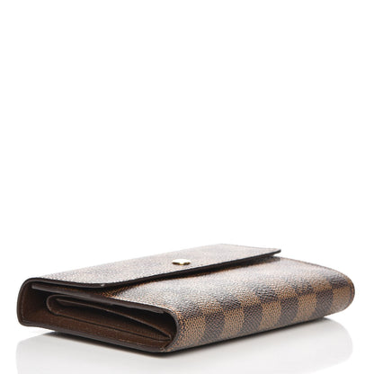 Louis Vuitton Damier Ebene Porte Tresor Etui Papier Wallet 4 of 9