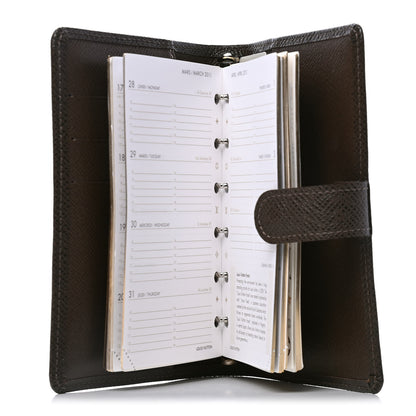Louis Vuitton Taiga Small Ring Agenda Cover Grizzli 4 of 4