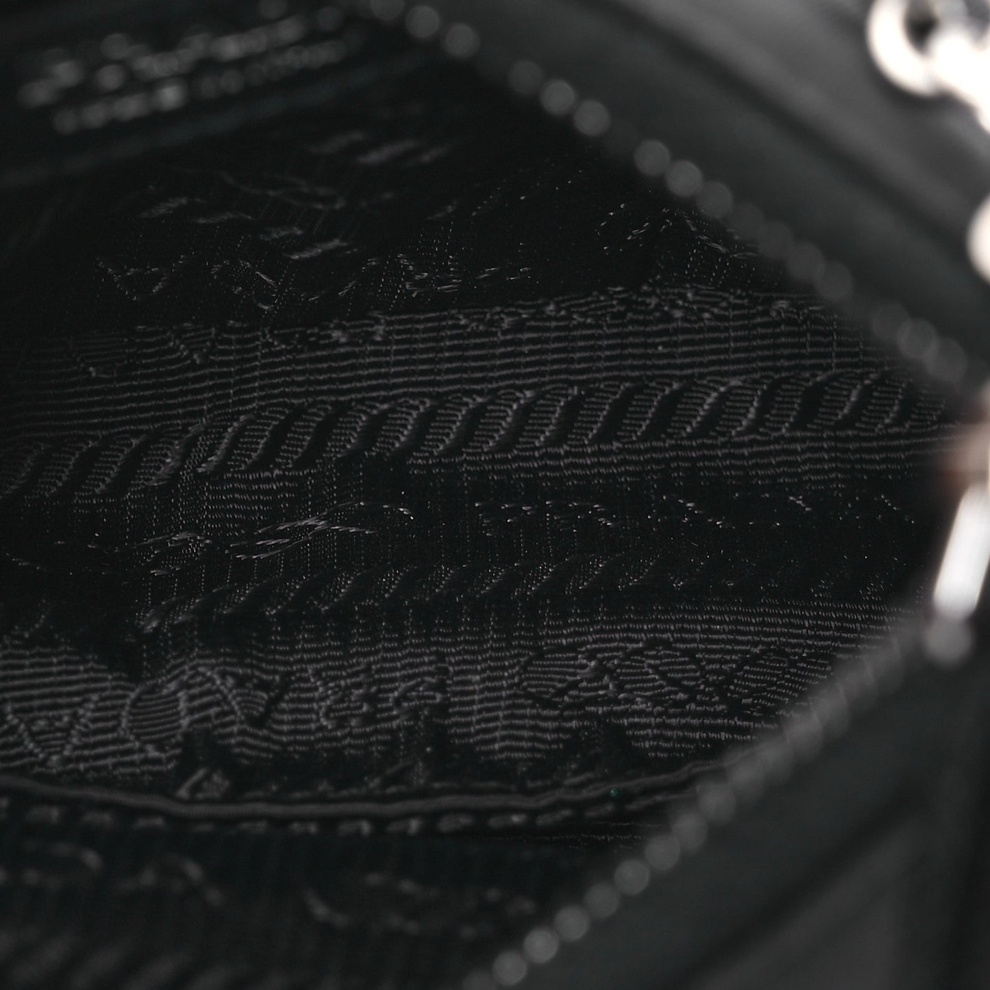 Tessuto Nylon Mini Re-Edition 2000 Shoulder Bag Black