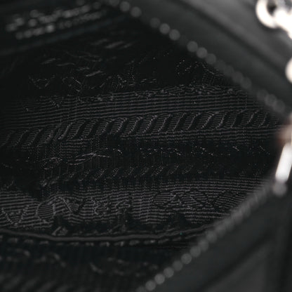 Prada Tessuto Nylon Mini Re-Edition 2000 Shoulder Bag Black 5 of 10