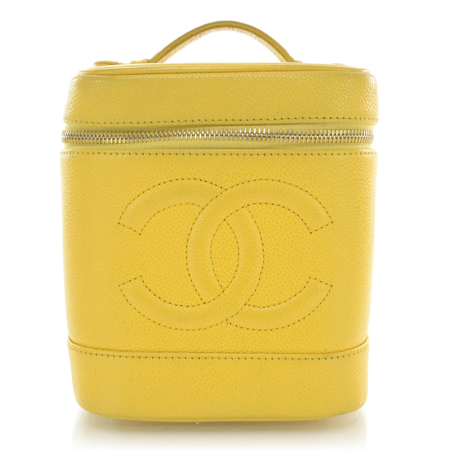 Caviar Cosmetic Bag Yellow