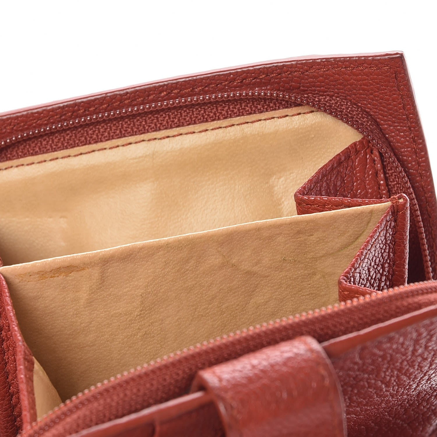 Bottega Veneta Goatskin Intrecciato French Compact Wallet 9 of 11