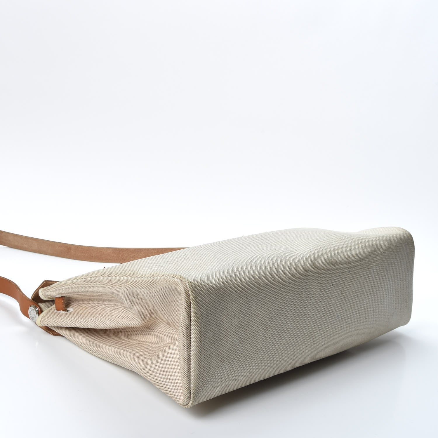 Hermes Toile Vache Hunter Herbag 39 GM Natural 3 of 8