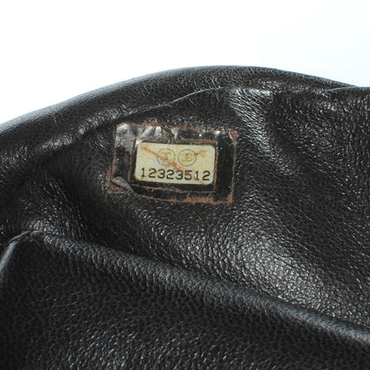 Chanel Caviar Half Moon Large Flap Dark Brown 7 of 7