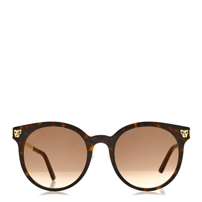 Cartier Acetate Panthere De Cartier Sunglasses CT0245SK Tortoise Gold 2 of 8