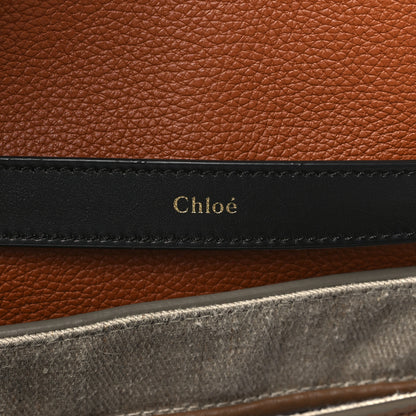 Chloe Grained Calfskin Medium Penelope Shoulder Bag Nut 6 of 13