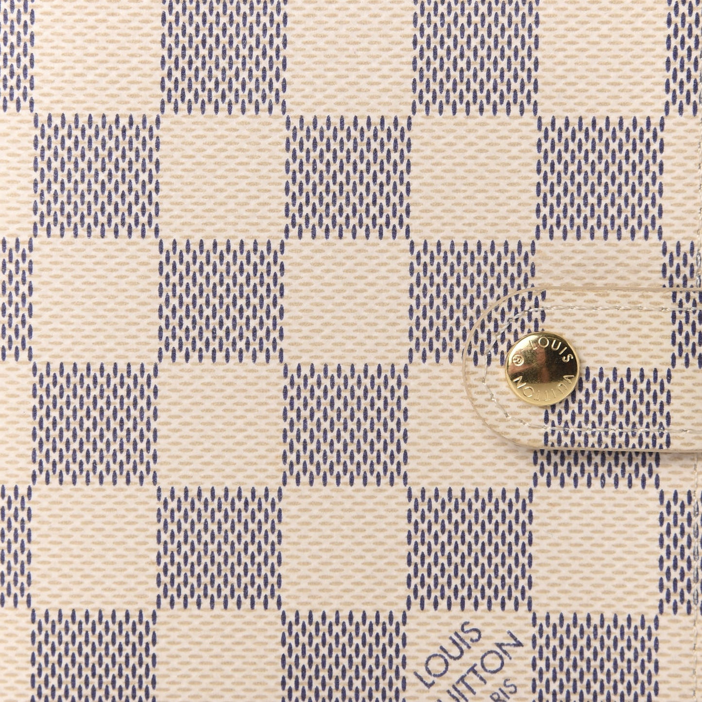 Damier Azur Small Ring Agenda Cover
