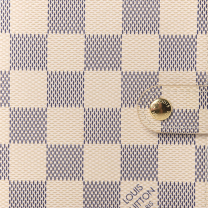 Louis Vuitton Damier Azur Small Ring Agenda Cover 7 of 7