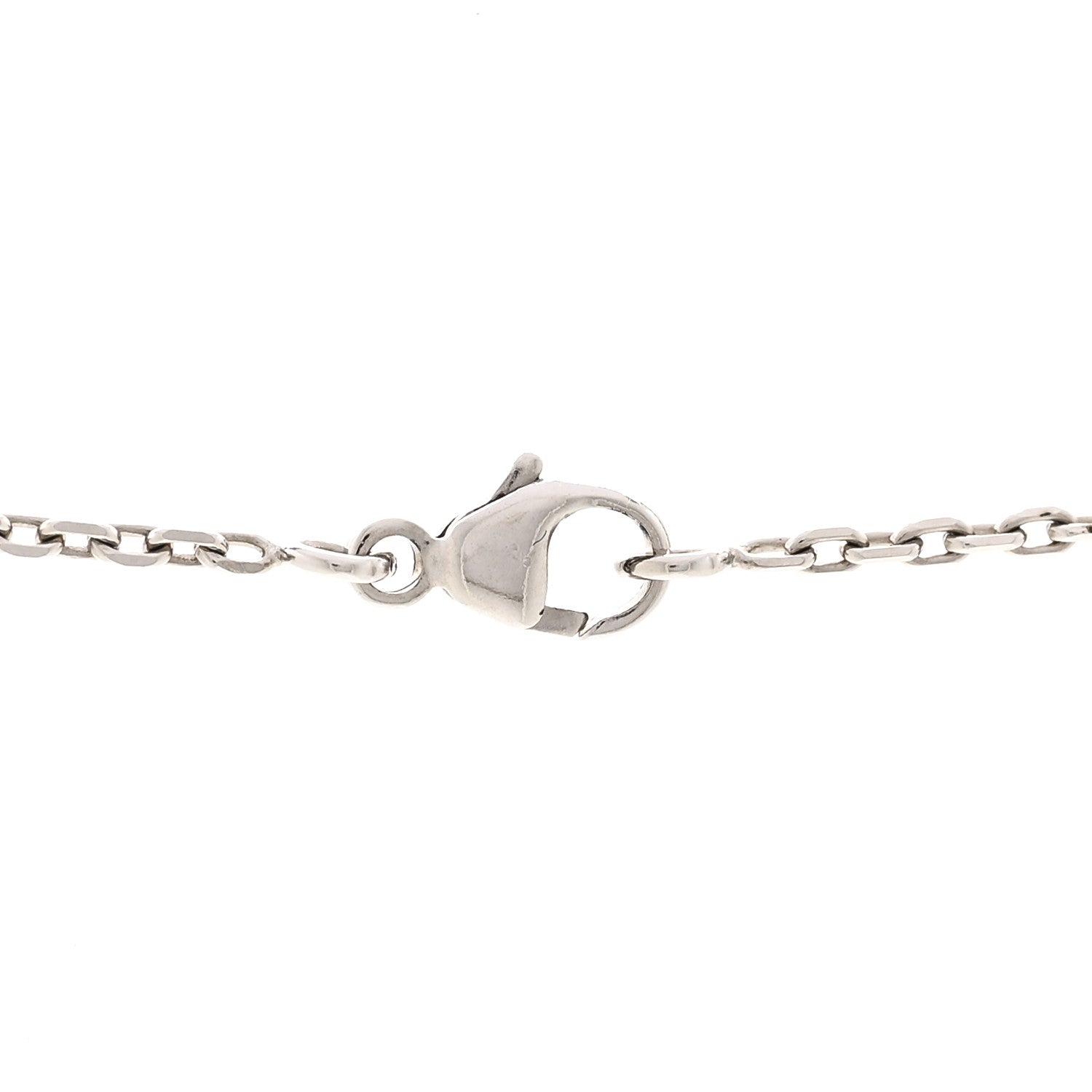 Hermes Laquered Iliade Pendant Necklace Pink 6 of 6