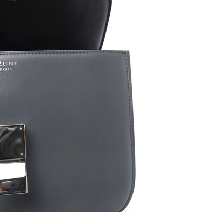 Celine Box Calfskin Medium Classic Box Flap Bag Grey 9 of 13