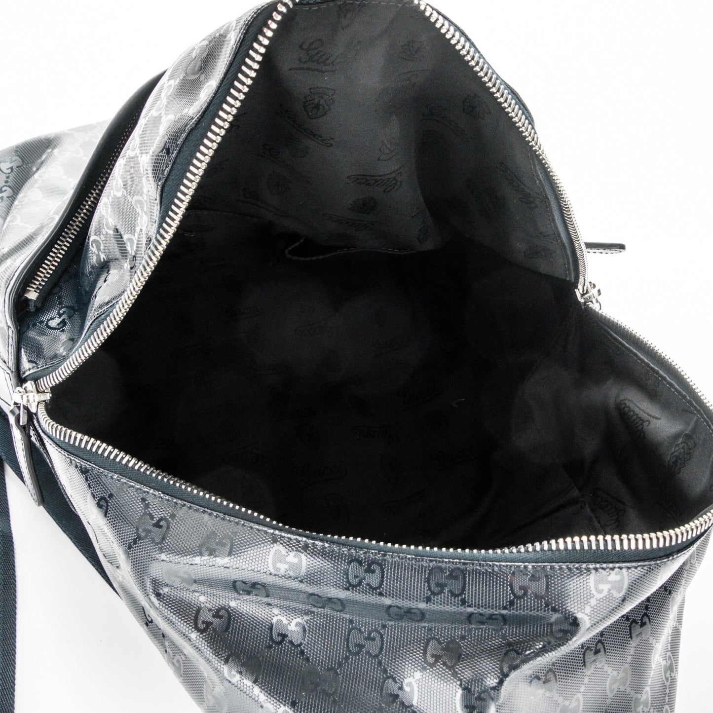 Imprime Monogram Medium Classic Backpack Navy