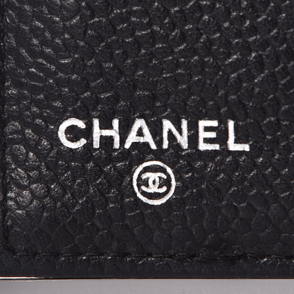 Chanel Caviar Quilted Large Flap Wallet Black 7 of 9