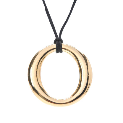 Tiffany 18K Yellow Gold Elsa Peretti Sevillana Pendant Necklace 3 of 6