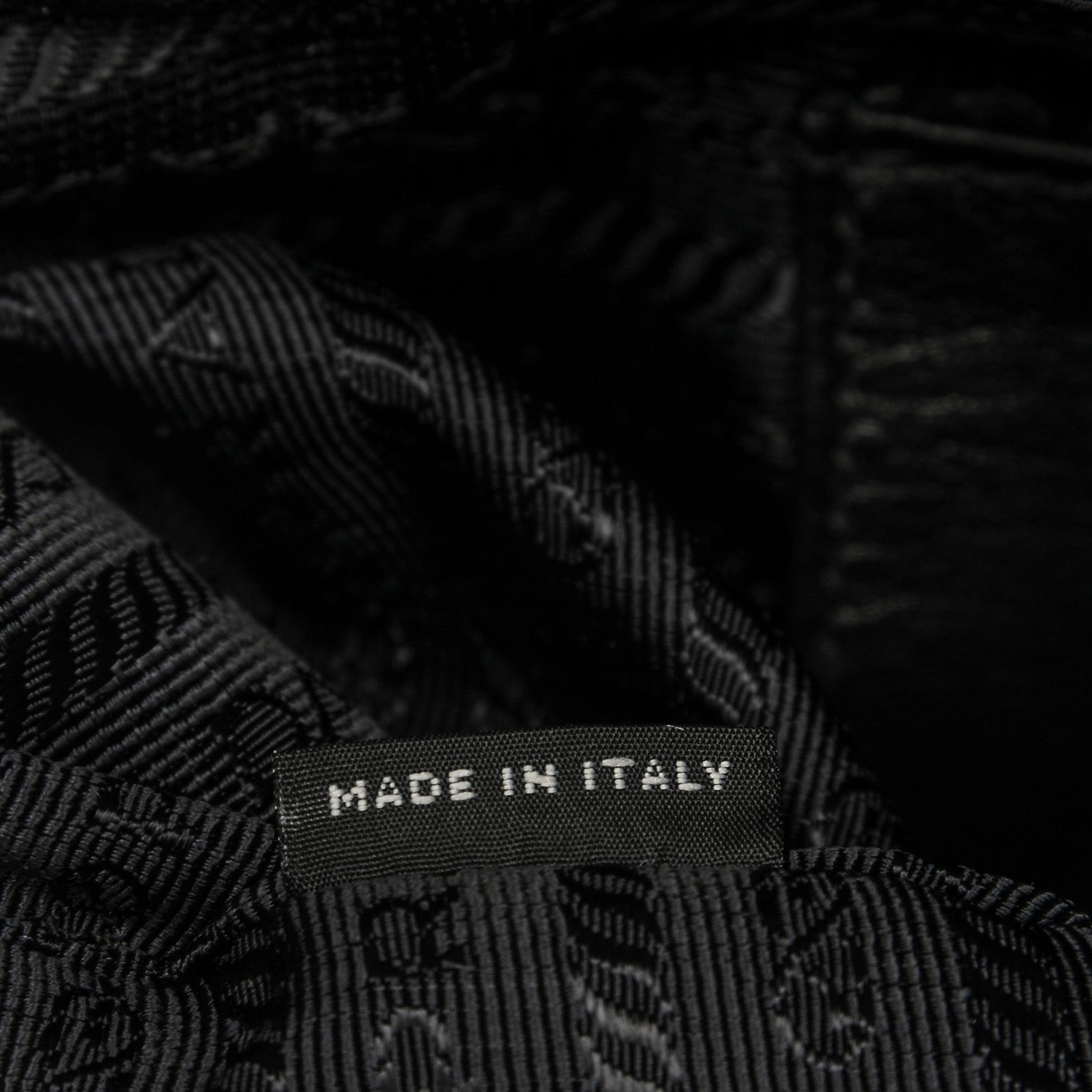 Prada Tessuto Nylon Tassel Duffel Bag Black 7 of 7