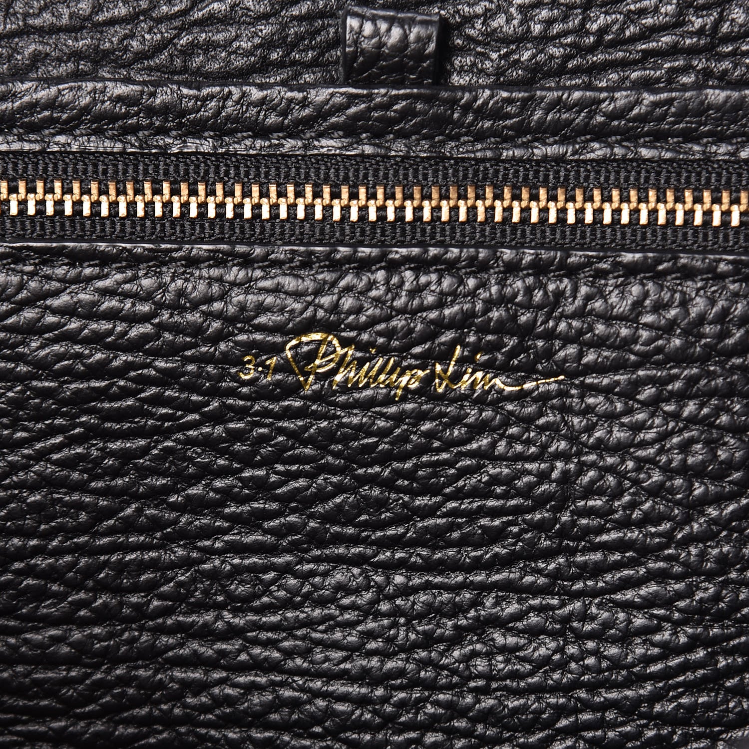 3.1 Phillip Lim 3.1 Textured Calfskin Medium Pashli Satchel Black 7 of 15