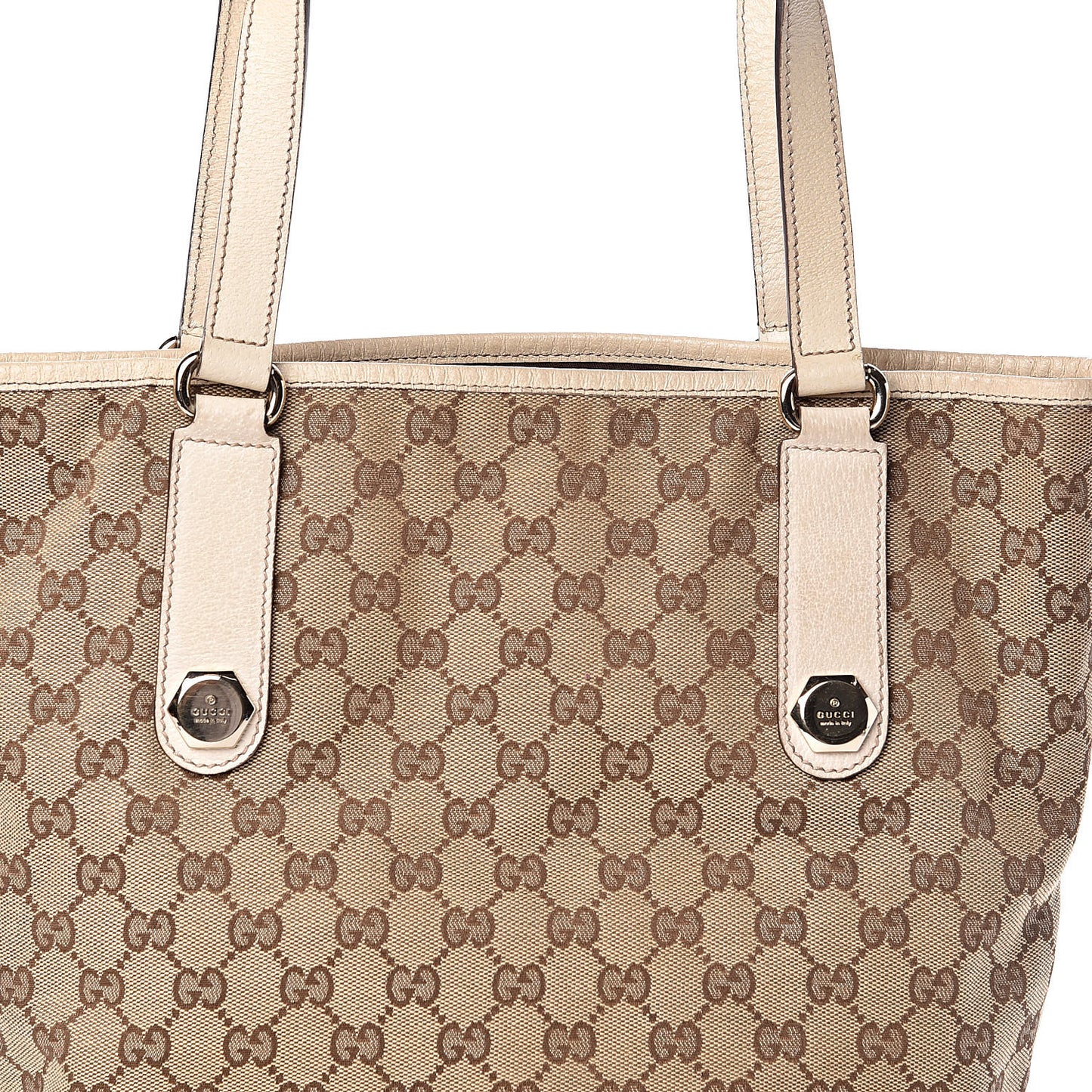 Monogram Charmy Tote Off White