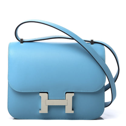Hermes Swift Constance 18 Bleu Du Nord 1 of 11