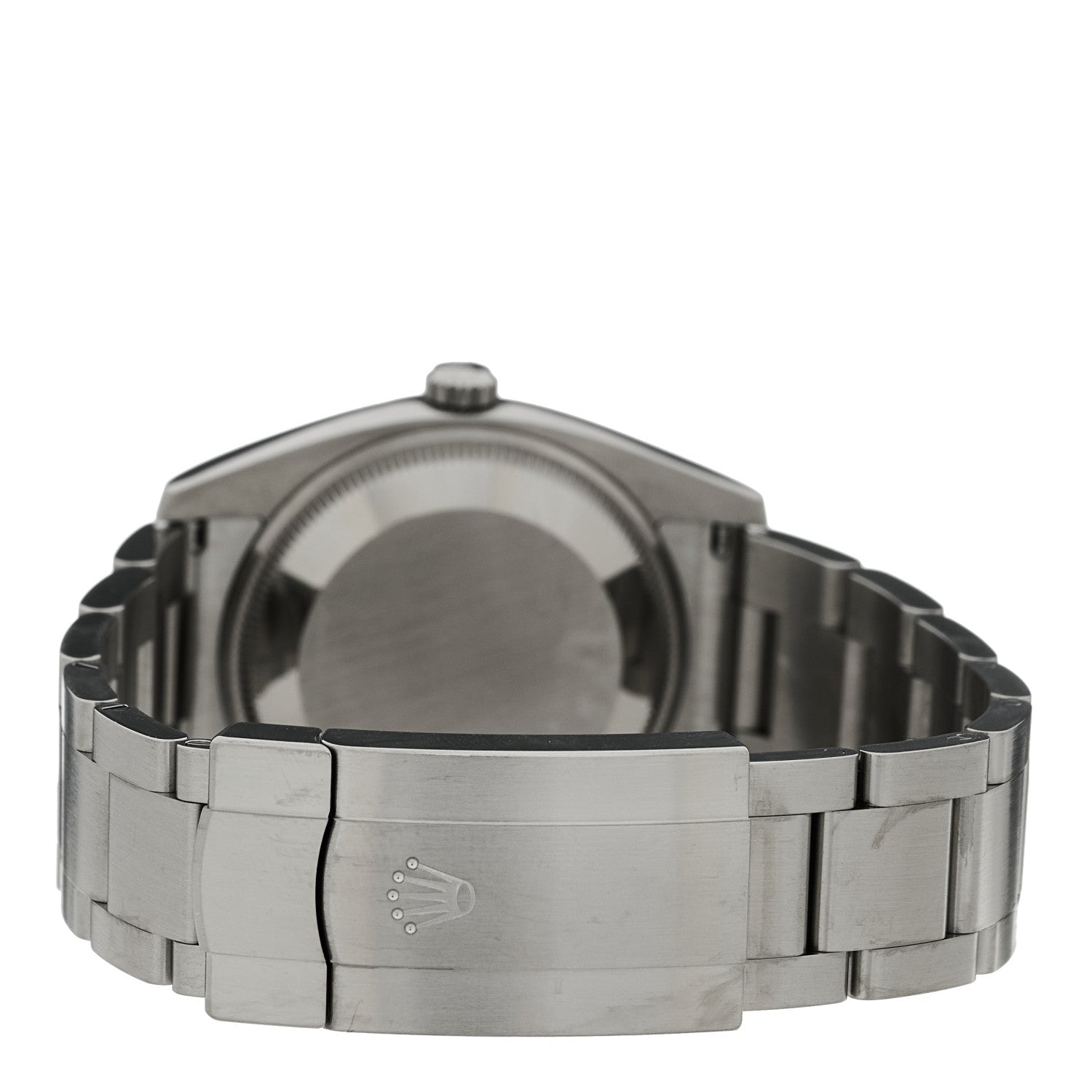 Rolex Stainless Steel 34mm Oyster Perpetual Watch Black 114200 3 of 4