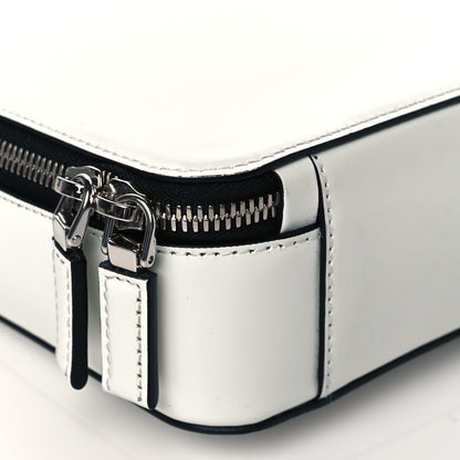 Prada Spazzolato Medium Brique Crossbody Bag White 9 of 10