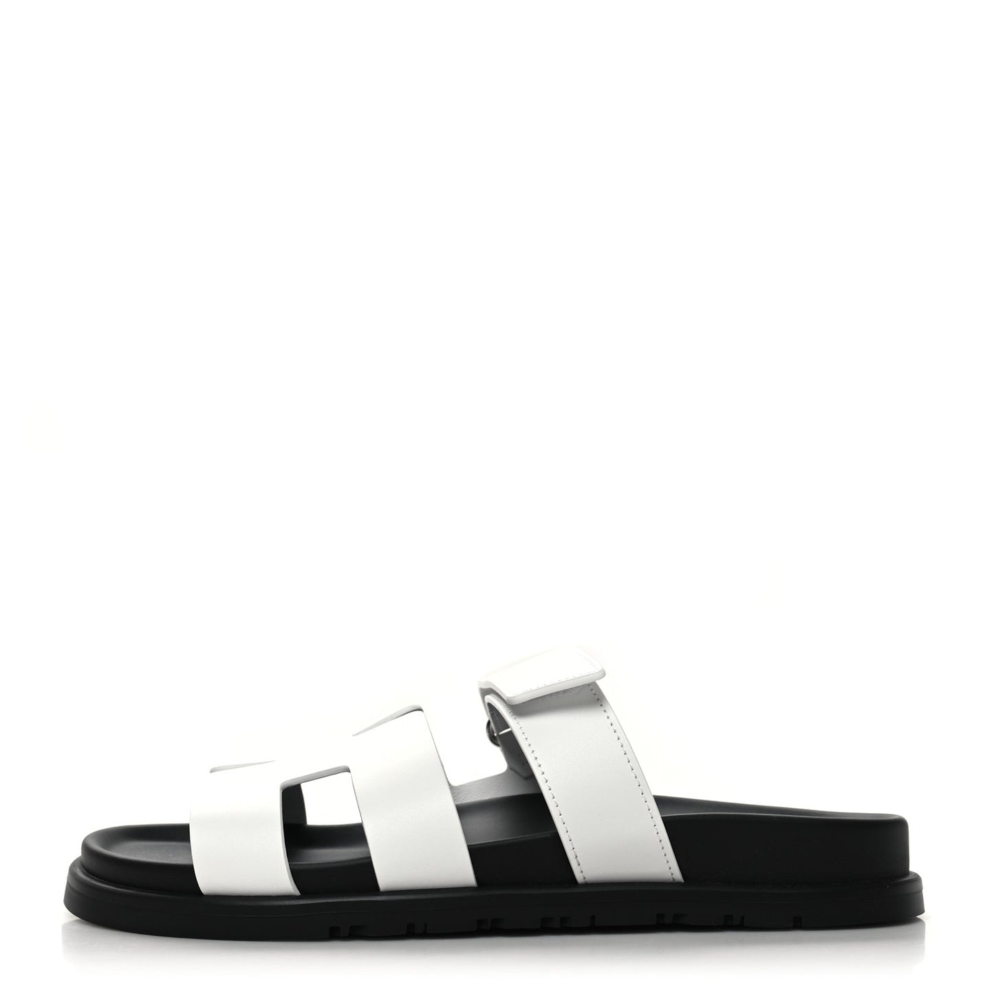 Calfskin Womens Chypre Sandals 40 White