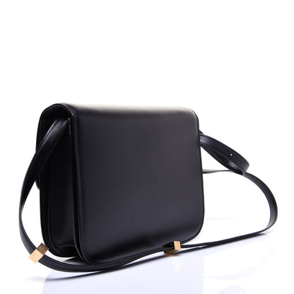 Celine Box Calfskin Medium Classic Box Flap Black 3 of 12