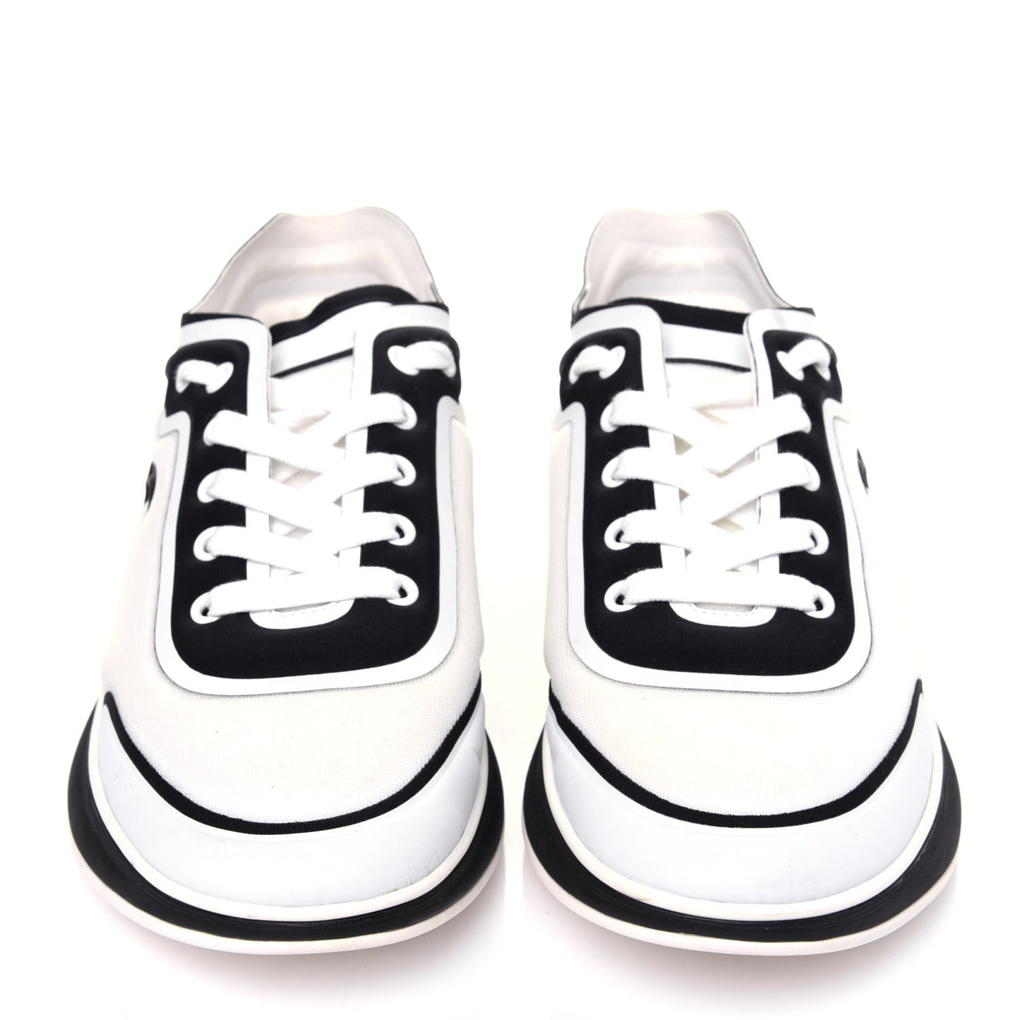 Lycra Womens CC Sneakers 39 White Black
