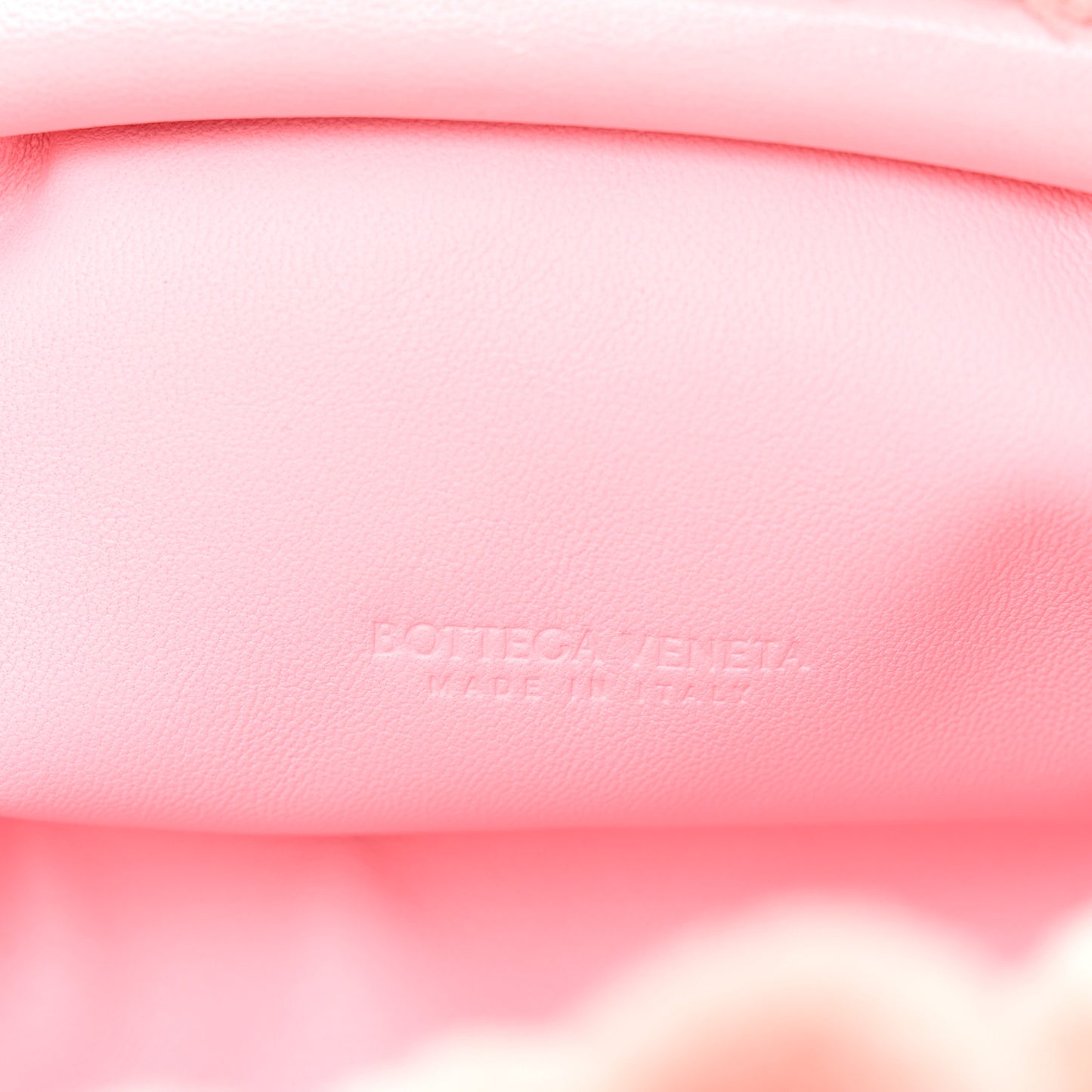 Chenille The Mini Pouch Pink
