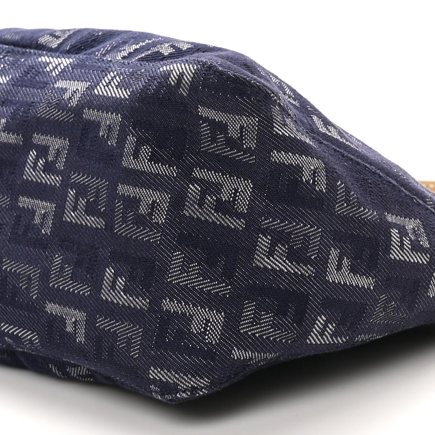 Denim Zucchino Vitello Pochette Blue