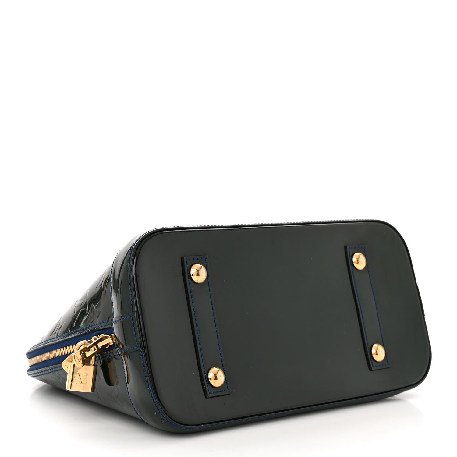 Louis Vuitton Vernis Alma PM Blue Infini 3 of 9