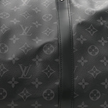 Louis Vuitton Monogram Eclipse Keepall Bandouliere 55 7 of 11