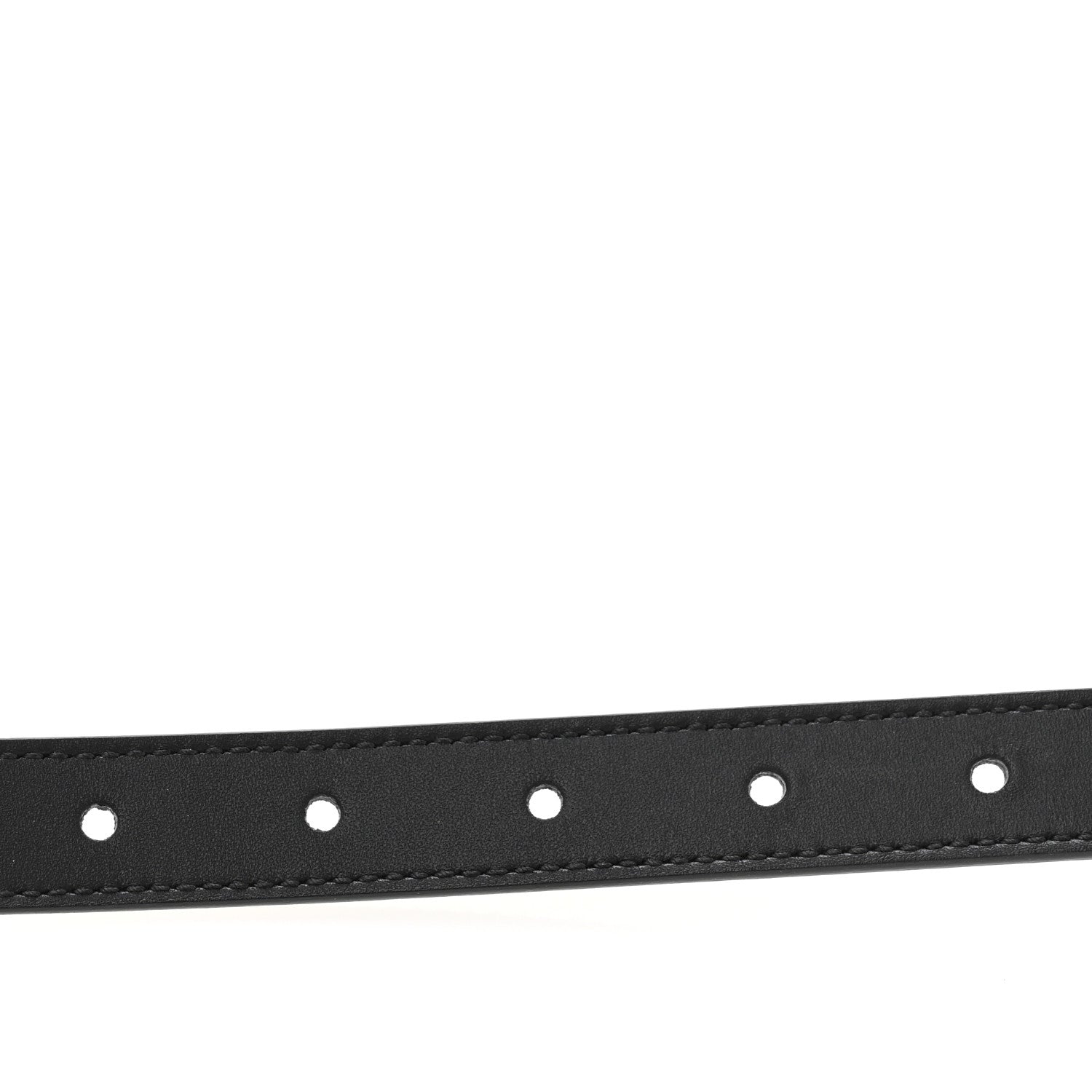 Gucci Calfskin Double G 20mm Belt 120 48 Black 3 of 7