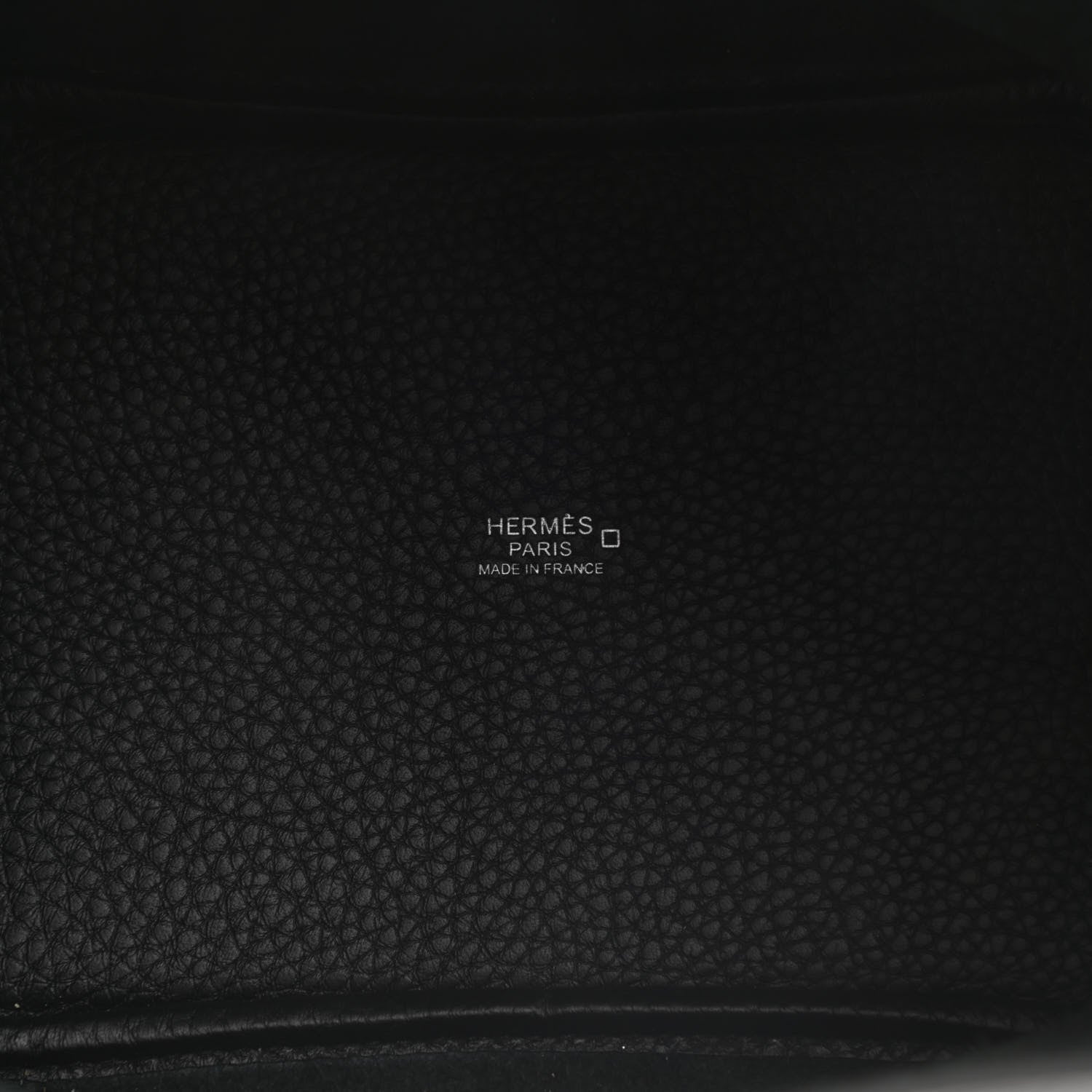 Hermes Taurillon Clemence Matte Alligator Picotin Lock Touch 18 PM Black 6 of 11