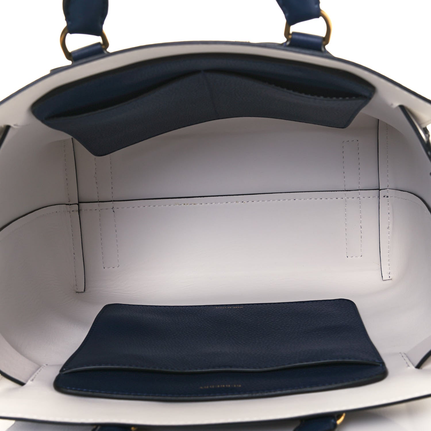 Burberry Marais Calfskin Medium Belt Bag Regency Blue 4 of 12