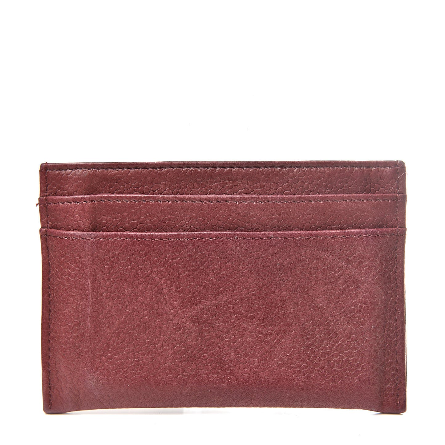 Caviar Timeless CC Card Holder Bordeaux