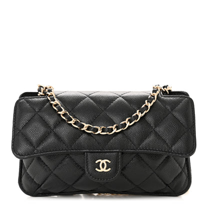 Chanel Caviar Fabric Graffiti Foldable Tote Bag With Chain Black Multicolor 3 of 18