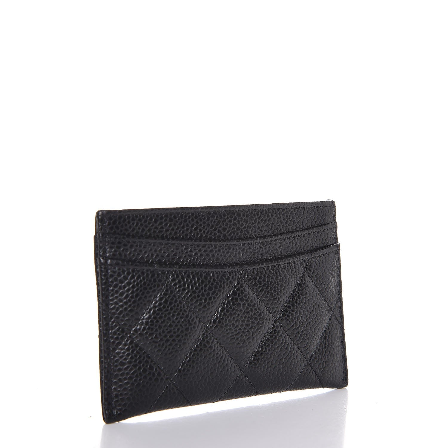 Chanel Caviar Quilted Card Holder Black 4 of 9