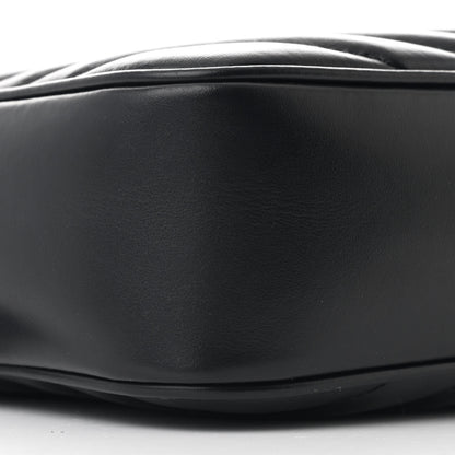 Saint Laurent Calfskin Matelasse Monogram Lou Camera Bag Black 9 of 10