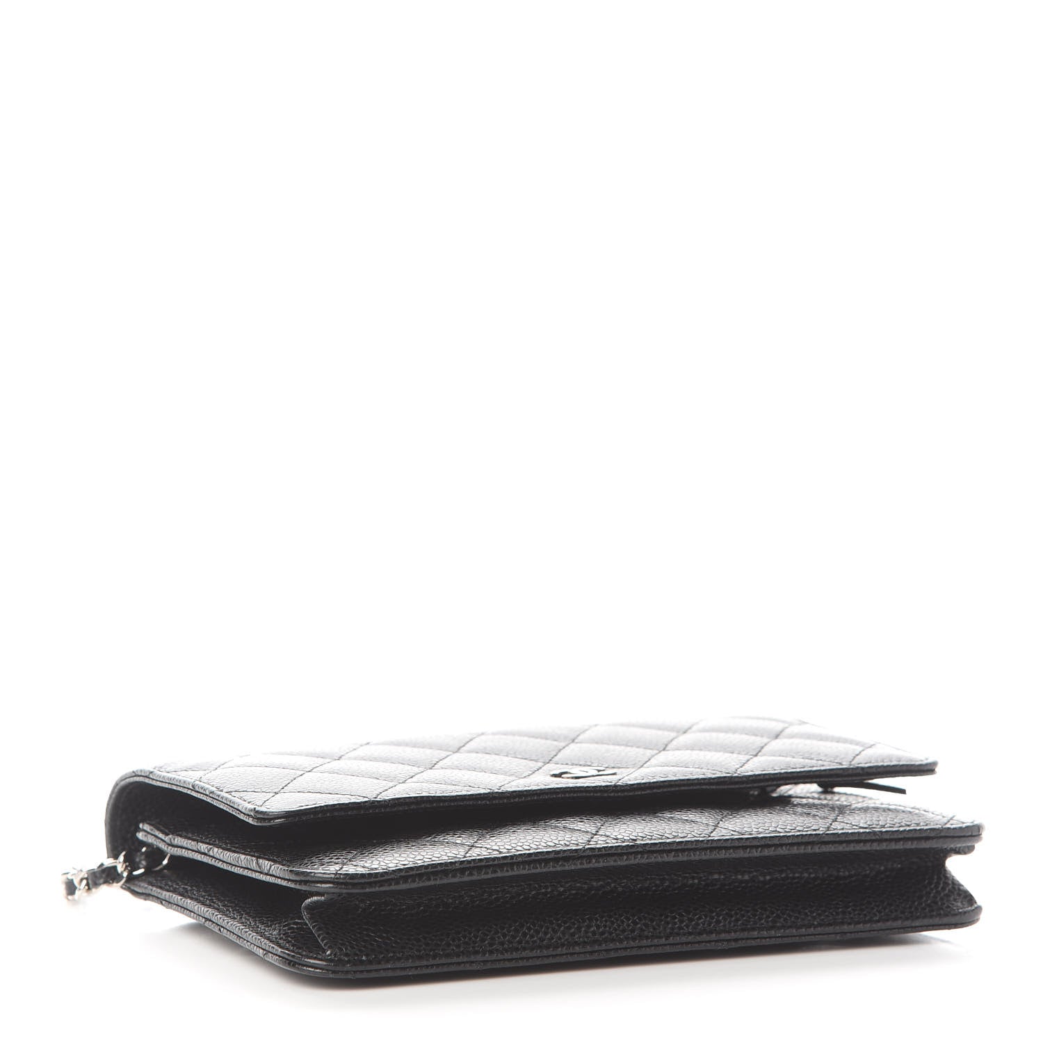 Chanel Caviar Quilted Wallet On Chain WOC Black 4 of 9