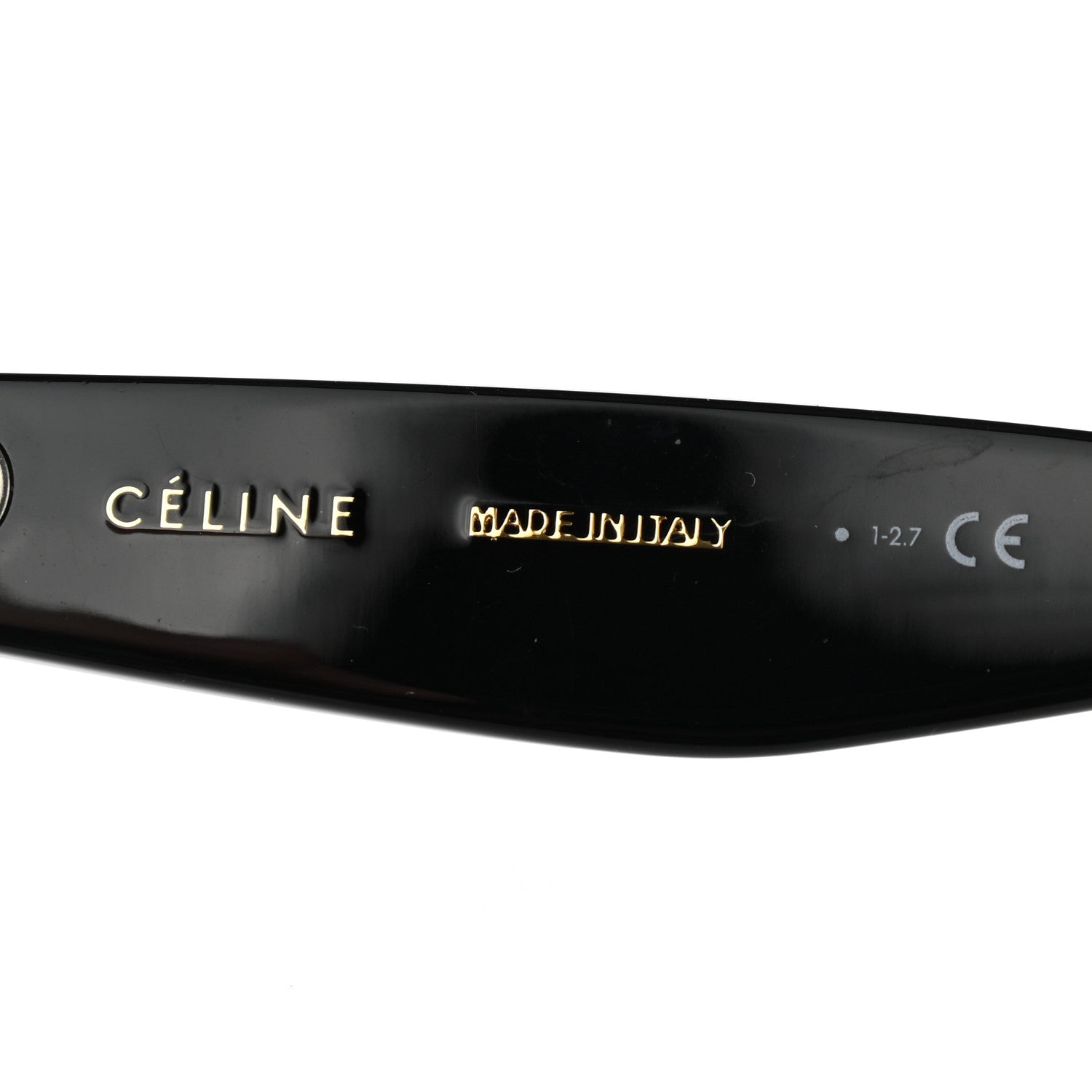 Celine Acetate Cat Eye Sunglasses CL40004I Havana Black 5 of 8