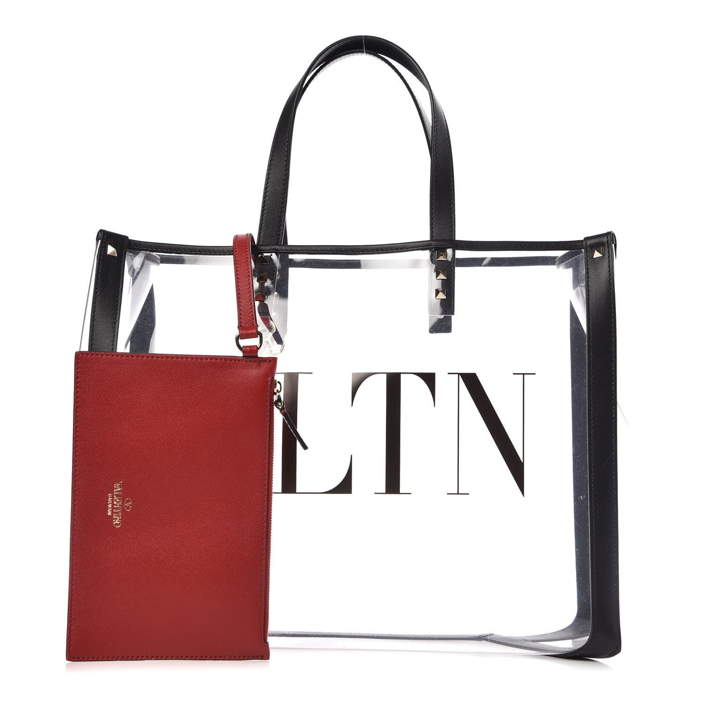 Plexy VLTN Shopping Bag Transparent