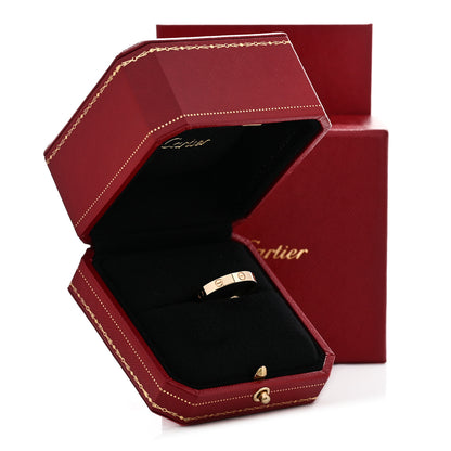 Cartier 18K Yellow Gold 3.5mm LOVE Wedding Band Ring 61 9.5 5 of 5