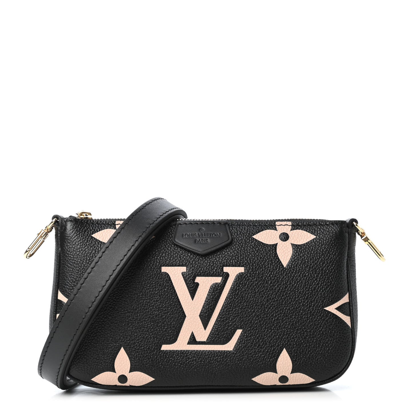 Empreinte Monogram Giant Multi Pochette Accessories Mini Pochette Black Beige