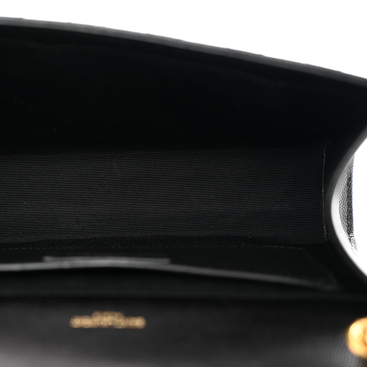 Saint Laurent Grain De Poudre Textured Mixed Matelasse Triquilt Medium Monogram Satchel Black 5 of 11